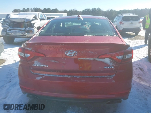 2017 Hyundai Sonata Sport with VIN 5NPE34AF4HH498810, listed as a IAAI auction lot 41374313 with 82,021 mi miles and . Bid and sale history available at DreamBid. Image 17.
