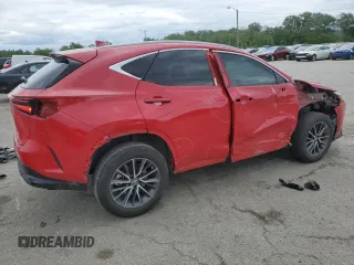 2023 Lexus NX 250 with VIN 2T2ADCEZ7PC002924, listed as a Copart auction lot 58352825 with 23,657 mi miles and Salvage title. Bid and sale history available at DreamBid. Image 3.
