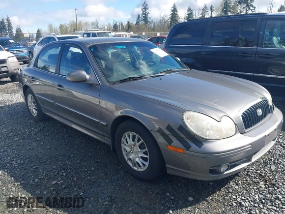 2004 Hyundai Sonata with VIN KMHWF25SX4A963868, listed as a IAAI auction lot 41973317 with 191,843 mi miles. Bid and sale history available at carsss.com. Image 1.