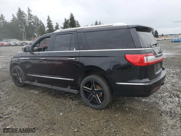 2019 Lincoln Navigator L Reserve with VIN 5LMJJ3LT6KEL04991, listed as a Copart auction lot 52825385 with 225,558 mi miles and Clean Title. Bid and sale history available at carsss.com. Image 2.