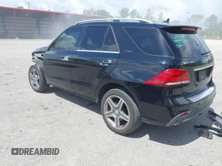 2017 Mercedes-Benz GLE 350 with VIN 4JGDA5JB1HA861393, listed as a IAAI auction lot 42546697 with 50,033 mi miles and . Bid and sale history available at DreamBid. Image 3.