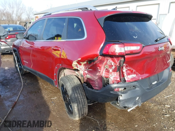 2015 Jeep Cherokee Limited with VIN 1C4PJLDS8FW516802, listed as a IAAI auction lot 41486920 with 110,911 mi miles and . Bid and sale history available at DreamBid. Image 6.