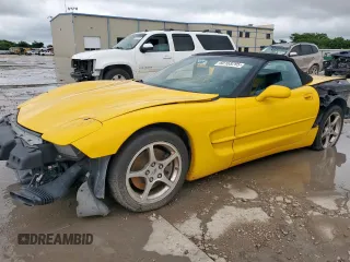 2000 Chevrolet Corvette with VIN 1G1YY32G8Y5122037, listed as a Copart auction lot 60168295 with Not provided miles and Salvage title. Bid and sale history available at DreamBid. Image 1.