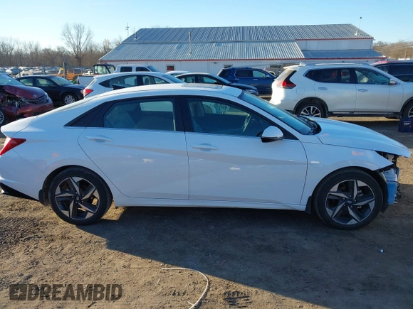 2023 Hyundai Elantra Limited with VIN 5NPLP4AG5PH114603, listed as a IAAI auction lot 41451811 with 11,612 mi miles and . Bid and sale history available at DreamBid. Image 14.
