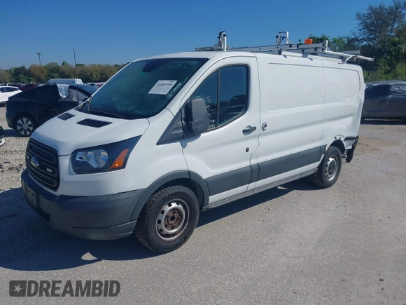 2018 Ford Transit with VIN 1FTYE1ZM0JKA39340, listed as a IAAI auction lot 41483588 with 91,512 mi miles and . Bid and sale history available at DreamBid. Image 19.