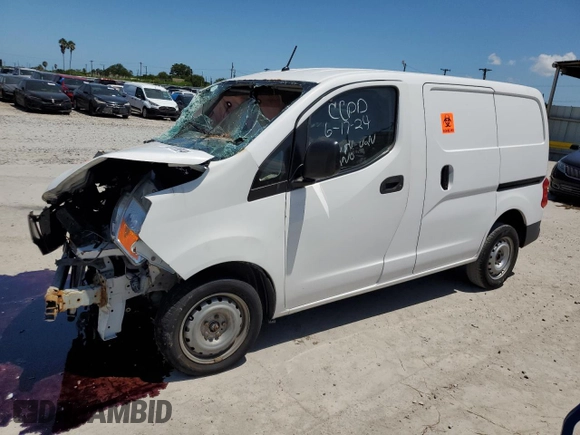 2018 Nissan NV200 S with VIN 3N6CM0KN9JK691739, listed as a Copart auction lot 66899894 with 183,504 mi miles and Salvage title. Bid and sale history available at DreamBid. Image 1.