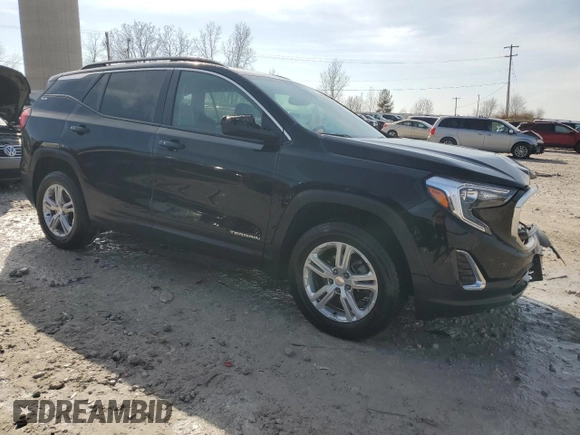 2021 GMC Terrain SLE with VIN 3GKALTEV0ML384070, listed as a Copart auction lot 48130625 with 74,113 mi miles and Clean title. Bid and sale history available at DreamBid. Image 4.