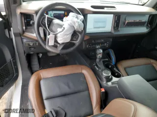2023 Ford Bronco with VIN 1FMEE5BP7PLC15071, listed as a Copart auction lot 45321715 with 2,213 mi miles and Salvage Title. Bid and sale history available at carsss.com. Image 8.