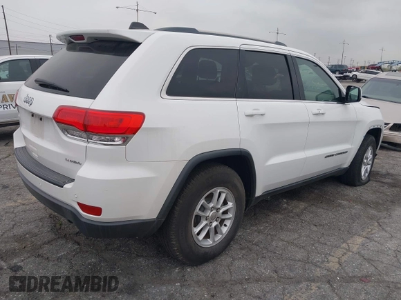 2017 Jeep Grand Cherokee Laredo with VIN 1C4RJEAGXHC784971, listed as a IAAI auction lot 41885896 with 74,062 mi miles. Bid and sale history available at carsss.com. Image 4.