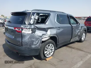 2019 Chevrolet Traverse LT Cloth with VIN 1GNERGKW3KJ150260, listed as a IAAI auction lot 42630621 with 121,244 mi miles and . Bid and sale history available at DreamBid. Image 4.