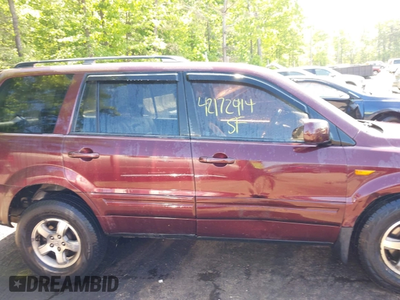 2007 Honda Pilot EX-L z VIN 2HKYF18547H532095, wystawiony jako IAAI lot #42172914 z przebiegiem 275 674 mil mil oraz . Historia ofert i sprzedaży dostępna na DreamBid. Obrazek 13.