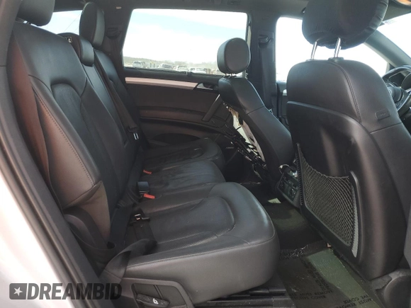 2014 Audi Q7 3.0T S line Prestige with VIN WA1DGAFEXED003312, listed as a Copart auction lot 46977585 with 173,365 mi miles and Salvage Title. Bid and sale history available at carsss.com. Image 11.