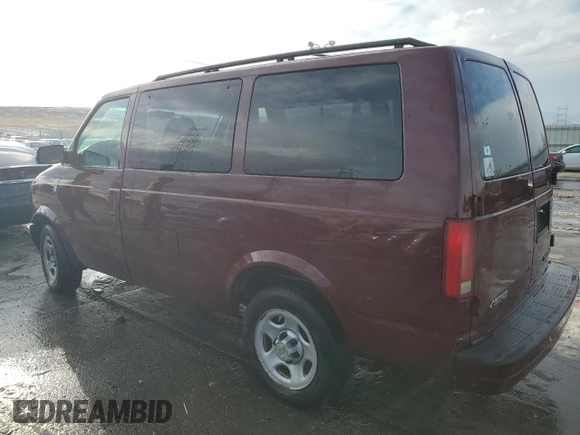 2004 Chevrolet Astro with VIN 1GNDM19X04B114559, listed as a Copart auction lot 42587645 with 212,760 mi miles and Salvage Title. Bid and sale history available at carsss.com. Image 2.