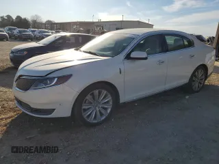 2013 Lincoln MKS EcoBoost with VIN 1LNHL9FTXDG604941, listed as a Copart auction lot 47445485 with 66,591 mi miles and Salvage title. Bid and sale history available at DreamBid. Image 1.