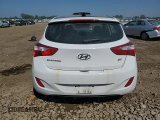 2013 Hyundai Elantra with VIN KMHD35LE2DU123175, listed as a Copart auction lot 59985055 with 136,503 mi miles and Salvage title. Bid and sale history available at DreamBid. Image 6.