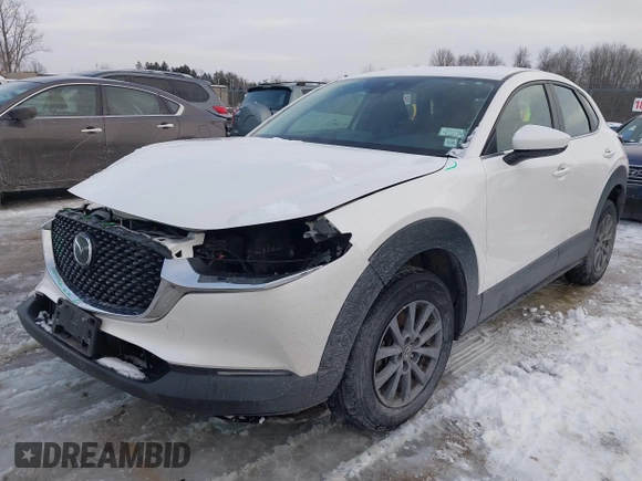 2021 Mazda CX-30 S with VIN 3MVDMBAL9MM221639, listed as a IAAI auction lot 41545920 with 57,239 mi miles and . Bid and sale history available at carsss.com. Image 18.