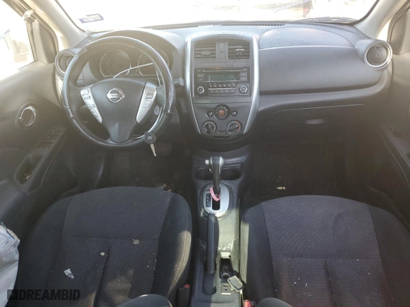2015 Nissan Versa SV with VIN 3N1CN7AP8FL921710, listed as a Copart auction lot 47211155 with 175,697 mi miles and Salvage Title. Bid and sale history available at carsss.com. Image 8.