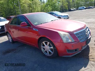 2008 Cadillac CTS RWD w/1SA with VIN 1G6DM577880116793, listed as a IAAI auction lot 42142190 with 191,567 mi miles. Bid and sale history available at carsss.com. Image 1.