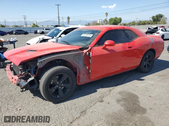 2020 Dodge Challenger SXT with VIN 2C3CDZAG3LH211327, listed as a Copart auction lot 54799735 with 54,104 mi miles and Salvage Title. Bid and sale history available at DreamBid. Image 1.