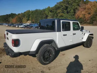 2021 Jeep Gladiator Willys with VIN 1C6HJTAG7ML557920, listed as a Copart auction lot 75614284 with 17,223 mi miles and Salvage title. Bid and sale history available at DreamBid. Image 3.