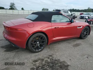 2014 Jaguar F-Type V6 with VIN SAJWA6E73E8K07203, listed as a Copart auction lot 70246224 with 46,641 mi miles and Salvage Title. Bid and sale history available at DreamBid. Image 3.