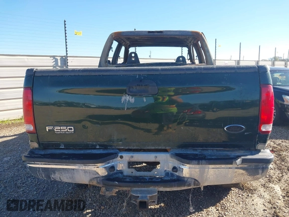 2000 Ford F-250 XL with VIN 1FTNW21F4YED61605, listed as a IAAI auction lot 41809169 with Not Provided miles and . Bid and sale history available at DreamBid. Image 15.