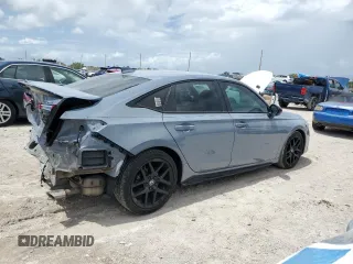 2022 Honda Civic Sedan Sport with VIN 2HGFE2F53NH588717, listed as a Copart auction lot 52164785 with 17,015 mi miles and Salvage Title. Bid and sale history available at carsss.com. Image 3.
