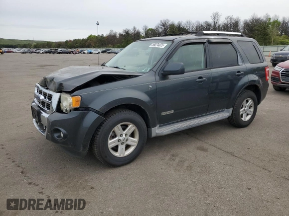 2008 Ford Escape Hybrid с VIN 1FMCU59HX8KE10307, выставлен на аукционе Copart как лот 58074825 с пробегом 165 479 миль миль и Списание • Salvage title. История ставок и продаж доступна на DreamBid. Изображение 1.