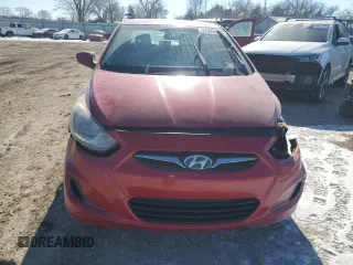2013 Hyundai Accent GLS with VIN KMHCT4AE9DU550118, listed as a Copart auction lot 41998365 with 184,351 mi miles and Salvage Title. Bid and sale history available at carsss.com. Image 5.