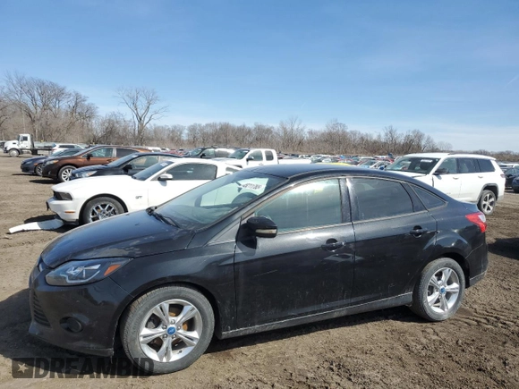 2013 Ford Focus SE with VIN 1FADP3F29DL276310, listed as a Copart auction lot 48211765 with 94,248 mi miles and Salvage Title. Bid and sale history available at carsss.com. Image 1.