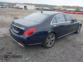 2020 Mercedes-Benz S with VIN WDDUG8GB3LA517882, listed as a IAAI auction lot 42008677 with 93,525 mi miles. Bid and sale history available at carsss.com. Image 4.