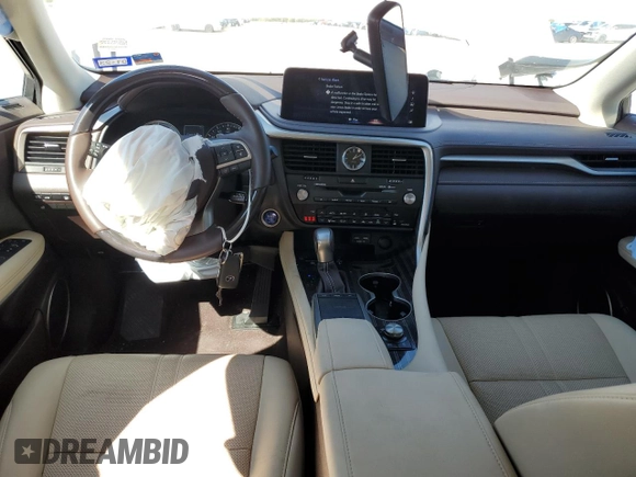 2020 Lexus RX with VIN 2T2JGMDA1LC047070, listed as a Copart auction lot 64594982 with 22,011 mi miles. Bid and sale history available at carsss.com. Image 8.