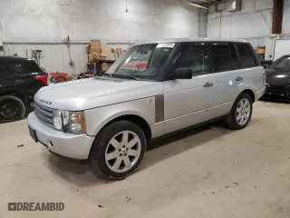 2004 Land Rover Range Rover HSE with VIN SALME11444A165388, listed as a Copart auction lot 50641875 with 0 mi miles and Clean Title. Bid and sale history available at carsss.com. Image 1.