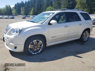 2012 GMC Acadia Denali with VIN 1GKKVTED0CJ406855, listed as a Copart auction lot 53662255 with 118,053 mi miles and Salvage Title. Bid and sale history available at carsss.com. Image 1.