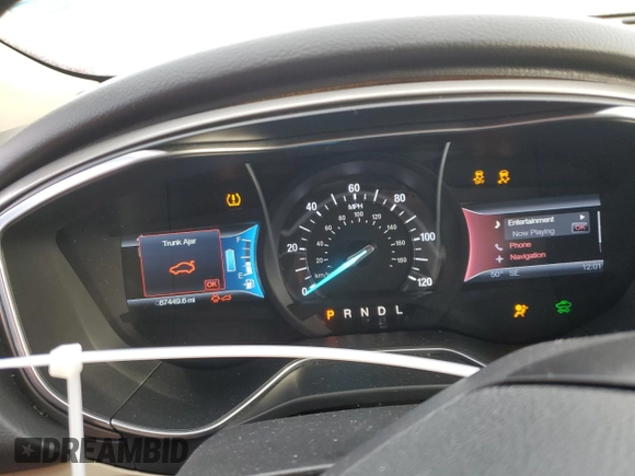 2013 Ford Fusion SE Hybrid with VIN 3FA6P0LU3DR365384, listed as a Copart auction lot 42196755 with 87,449 mi miles and Salvage Title. Bid and sale history available at DreamBid. Image 9.