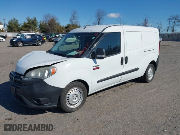 2016 Ram ProMaster City Cargo Tradesman with VIN ZFBERFAT4G6B68048, listed as a IAAI auction lot 41606571 with 144,463 mi miles and . Bid and sale history available at DreamBid. Image 20.