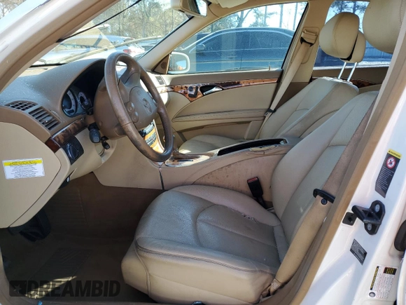 2008 Mercedes-Benz E 350 Luxury with VIN WDBUF56X08B315896, listed as a Copart auction lot 89081275 with 163,884 mi miles and Salvage Title. Bid and sale history available at DreamBid. Image 7.