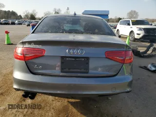 2014 Audi A4 Premium with VIN WAUAFAFL3EA016587, listed as a Copart auction lot 48958265 with 138,279 mi miles and Salvage Title. Bid and sale history available at carsss.com. Image 6.