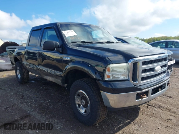 2005 Ford F-250 XL with VIN 1FTSW21515EB27458, listed as a IAAI auction lot 42209245 with 217,001 mi miles and . Bid and sale history available at DreamBid. Image 1.