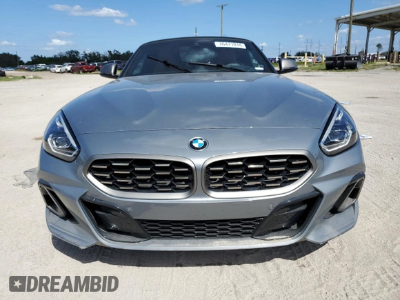 2024 BMW Z4 sDriveM40i with VIN WBAHF9C02RWY35106, listed as a Copart auction lot 76471014 with Not provided miles and Salvage title. Bid and sale history available at DreamBid. Image 5.