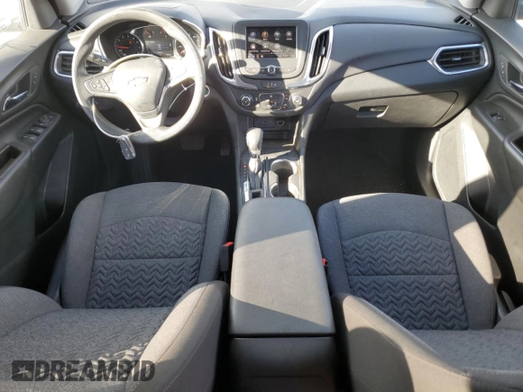 2023 Chevrolet Equinox LT with VIN 3GNAXTEG1PL198163, listed as a Copart auction lot 49311955 with 34,572 mi miles and Salvage title. Bid and sale history available at DreamBid. Image 8.