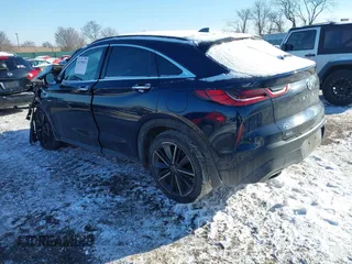 2023 Infiniti QX55 Luxe with VIN 3PCAJ5JR2PF114136, listed as a IAAI auction lot 41395653 with Not provided miles and . Bid and sale history available at DreamBid. Image 3.