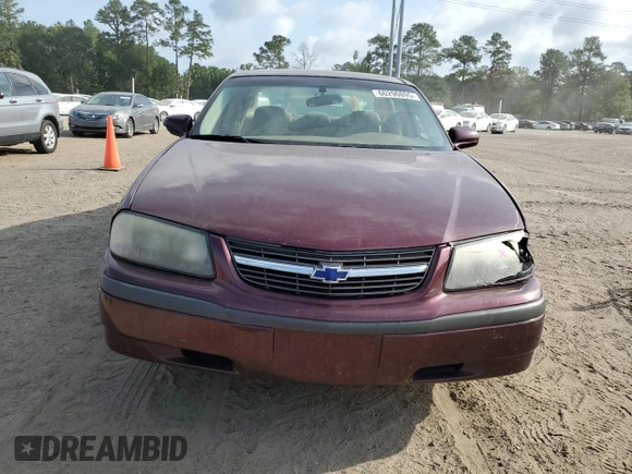 2003 Chevrolet Impala with VIN 2G1WF52E839244903, listed as a Copart auction lot 60290895 with Not provided miles and Salvage title. Bid and sale history available at DreamBid. Image 5.
