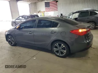 2014 Kia Forte EX with VIN KNAFZ4A81E5103141, listed as a Copart auction lot 49748045 with 0 mi miles and Non Repairable. Bid and sale history available at carsss.com. Image 2.