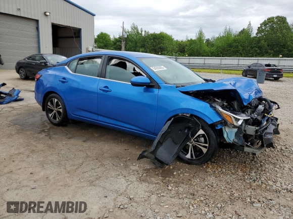2021 Nissan Sentra SV z VIN 3N1AB8CV4MY316407, wystawiony jako Copart lot #54265655 z przebiegiem 61 346 mil mil oraz Szkoda całkowita • Salvage title. Historia ofert i sprzedaży dostępna na DreamBid. Obrazek 4.