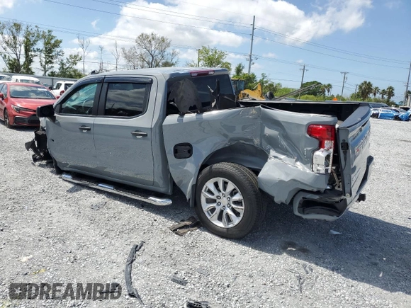 2024 Chevrolet Silverado 1500 Custom with VIN 3GCPABEK9RG126822, listed as a Copart auction lot 51183435 with Not Provided miles and Non Repairable. Bid and sale history available at DreamBid. Image 2.