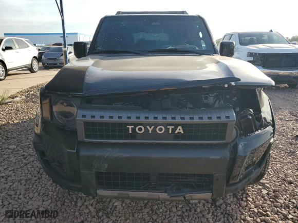 2024 Toyota Land Cruiser with VIN JTEABFAJ3R5000627, listed as a Copart auction lot 86424854 with 5,685 mi miles and Salvage Title. Bid and sale history available at carsss.com. Image 5.