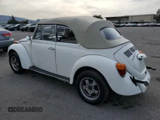 1976 Volkswagen Beetle with VIN 1562109448, listed as a Copart auction lot 48536135 with 10,295 mi miles and Salvage Title. Bid and sale history available at DreamBid. Image 2.