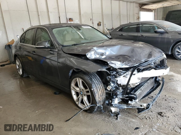 2015 BMW 3 Series 328i with VIN WBA3A5C51FF608112, listed as a Copart auction lot 59305835 with 147,883 mi miles and Salvage title. Bid and sale history available at DreamBid. Image 4.
