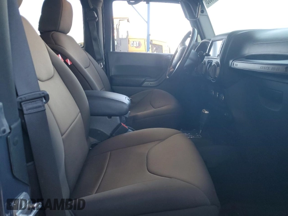 2017 Jeep Wrangler Sport with VIN 1C4AJWAG5HL662456, listed as a Copart auction lot 50166505 with 61,249 mi miles and Salvage Title. Bid and sale history available at DreamBid. Image 11.